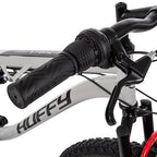 Huffy Stone Mountain 21-Speed Dual Suspension Mens Mountain Bike, 26-Inch, Gray