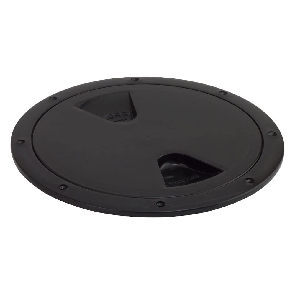Sea-Dog Screw-Out Deck Plate - Black - 5''