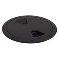 Sea-Dog Screw-Out Deck Plate - Black - 5''