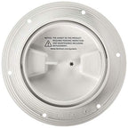 Beckson Dp40-W Screw-Out Deck Plate, 1 Pack, White