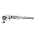 Black Oak Pro Series 3.0 Single Row 30'' Led Light Bar - Combo Optics - White Housing