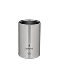 Snow Peak Shimo Can Cooler Vacuum-Insulated To Keep Canned Beverages Cold