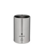 Snow Peak Shimo Can Cooler Vacuum-Insulated To Keep Canned Beverages Cold