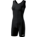 ASICS Women's Solid Modified Wrestling Singlet, Black, Medium