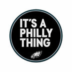 Rico Industries Nfl Football Philadelphia Eagles It'S A Philly Thing Slogan Shape Cut Pennant - Home And Living Room D  Cor - So