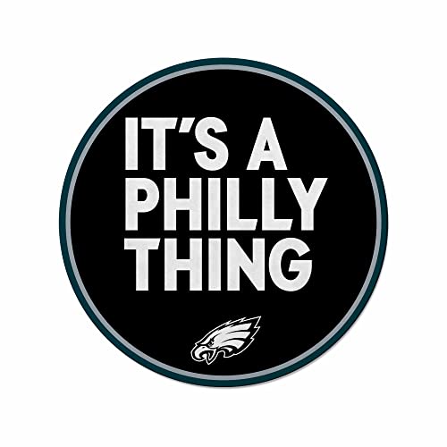 Rico Industries Nfl Football Philadelphia Eagles It'S A Philly Thing Slogan Shape Cut Pennant - Home And Living Room D  Cor - So