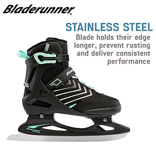Rollerblade Bladerunner Ice Igniter Xt Womens, Black And Winter Green, Ice Skates