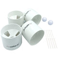 Xcellent Golf Green Cups Plastic Golf Hole Cups For Backyard Practice Putting Green,Outdoor Indoor Golf Putting Cup,2Pcs Practic