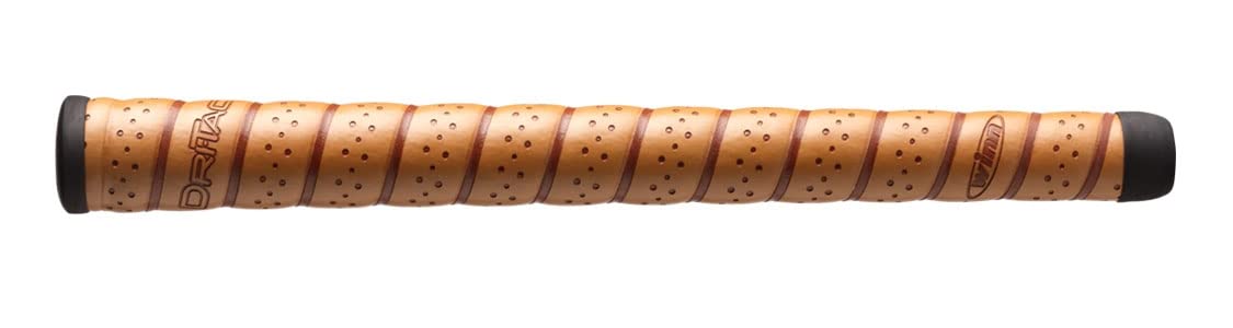 Winn Dritac Wrap Oversize (+1/8'') Copper Golf Grips (9 Piece Bundle)