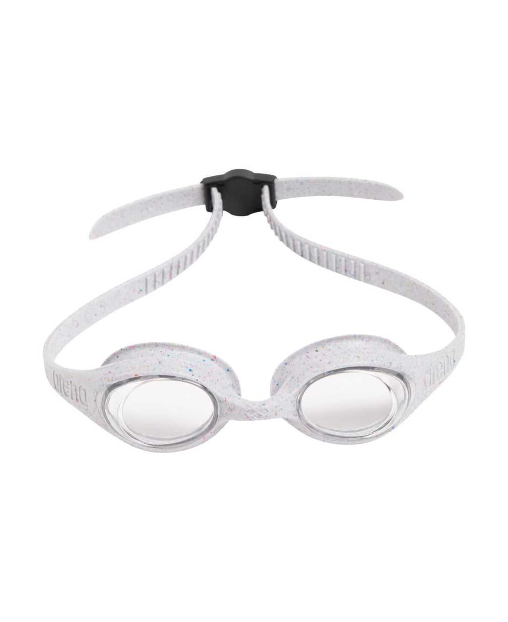 Arena Unisex Spider Kids Swim Goggles For Boys And Girls Non-Mirror Lens, Clear Gray