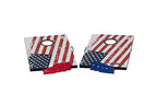 Triumph Sports Triumph Patriotic Classic 2X3 Cornhole Set - Includes 2 Patriotic Boards, 8 All-Weather Cornhole Bags