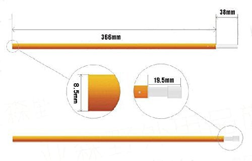 2Pcs Aluminum Alloy Tent Pole Support Replacement Accessory For Camping Hiking, 142 Inch/Pc (Style 1)