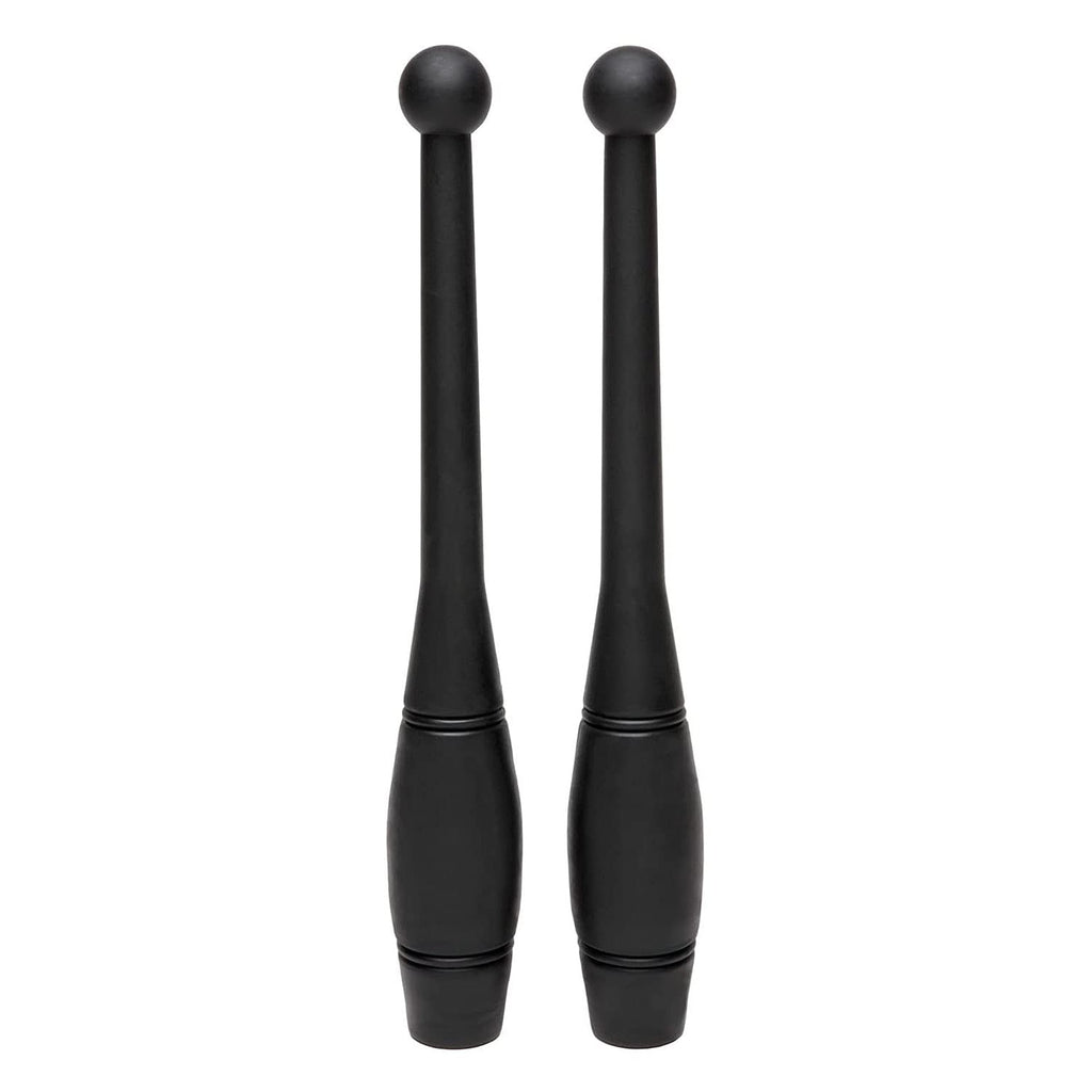 Ultimate Body Press Indian Clubs (Black, 1-Pound) (Ic-1)