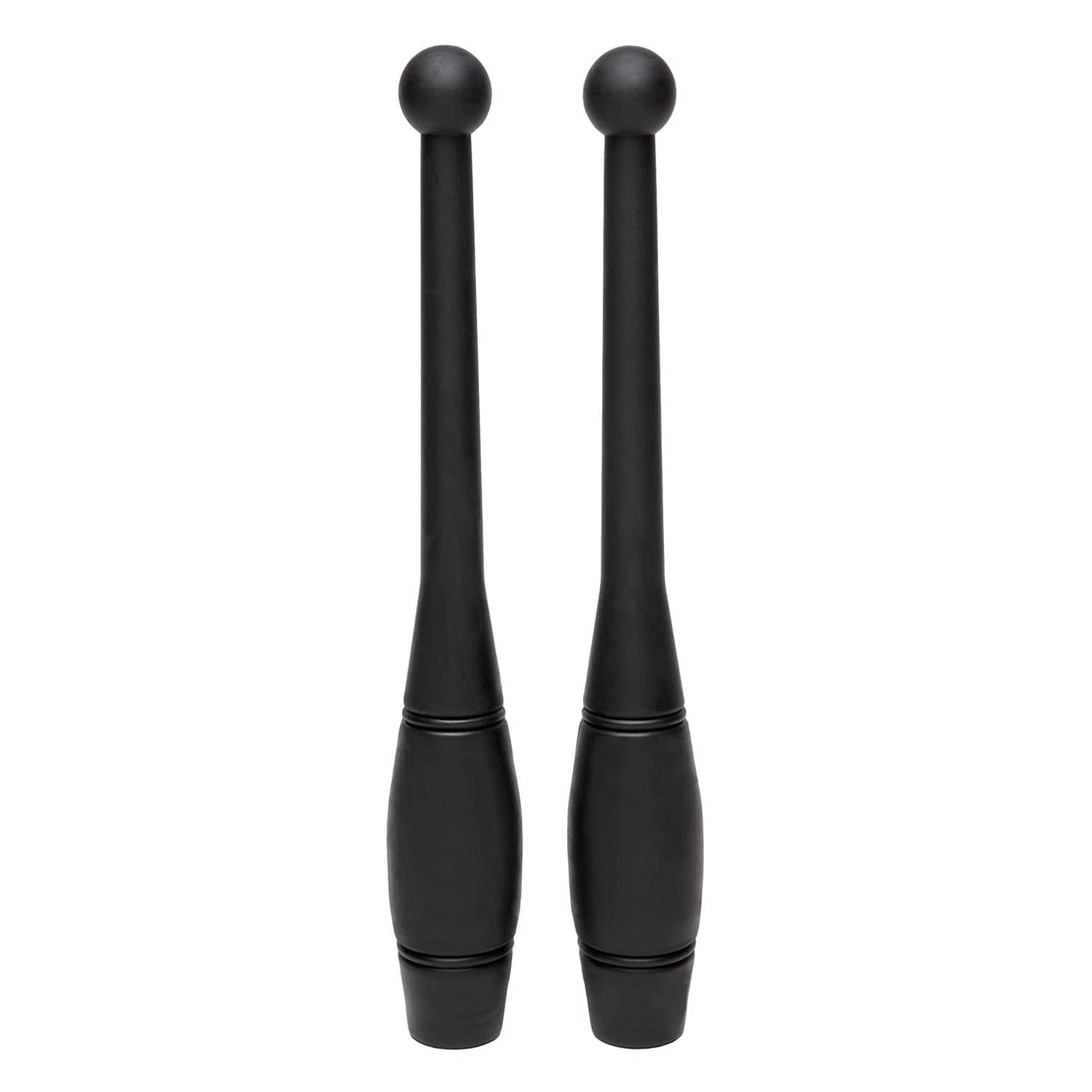 Ultimate Body Press Indian Clubs (Black, 1-Pound) (Ic-1)