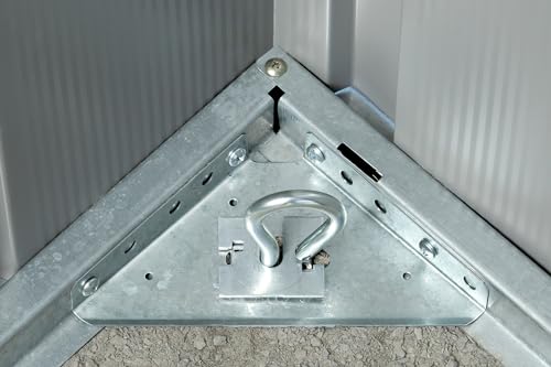 Arrow Shed Ak600 Earth Anchor Kit, Steel-Stainless