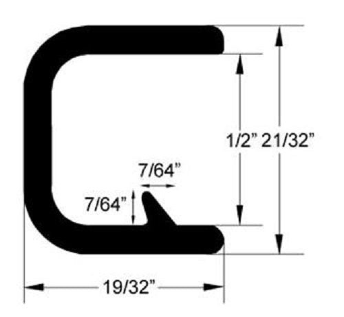 Taco Metals Flexible Vinyl Trim, White, 1/2-Inch