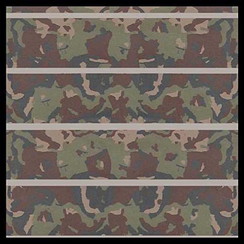 Hydro-Turf Two-Tone Brushed Sheet with self-Adhesive (Swamp Camo on Gray)