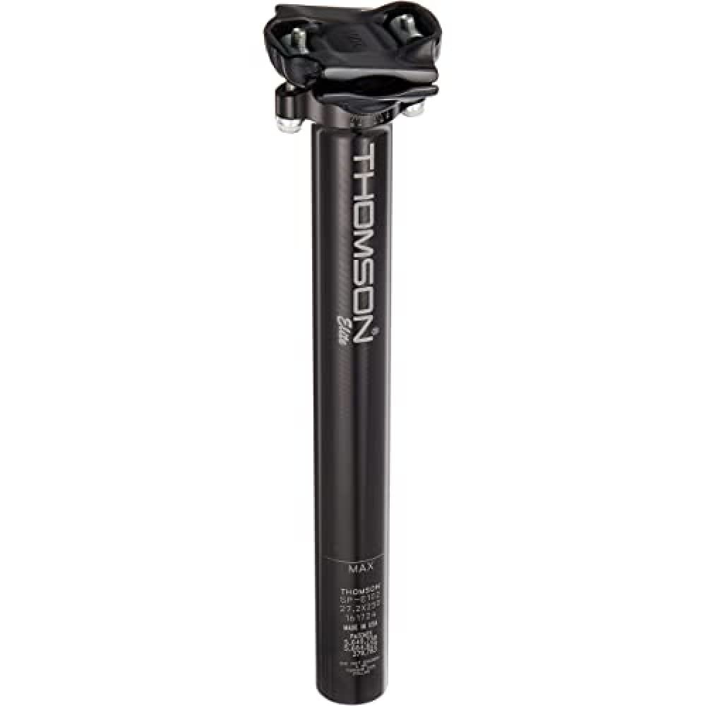 Thomson Elite Bicycle Seatpost (Straight, 27.0X330Mm, Black)