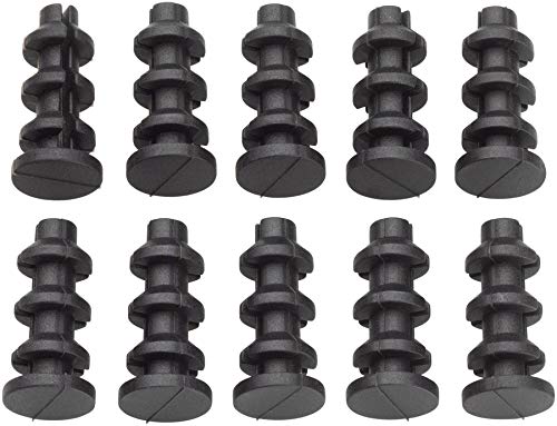Jagwire Unisex_Adult Plug Refill Bag-Close Type (6 To 6,3Mm Frame) Spare Parts, Black, One Size