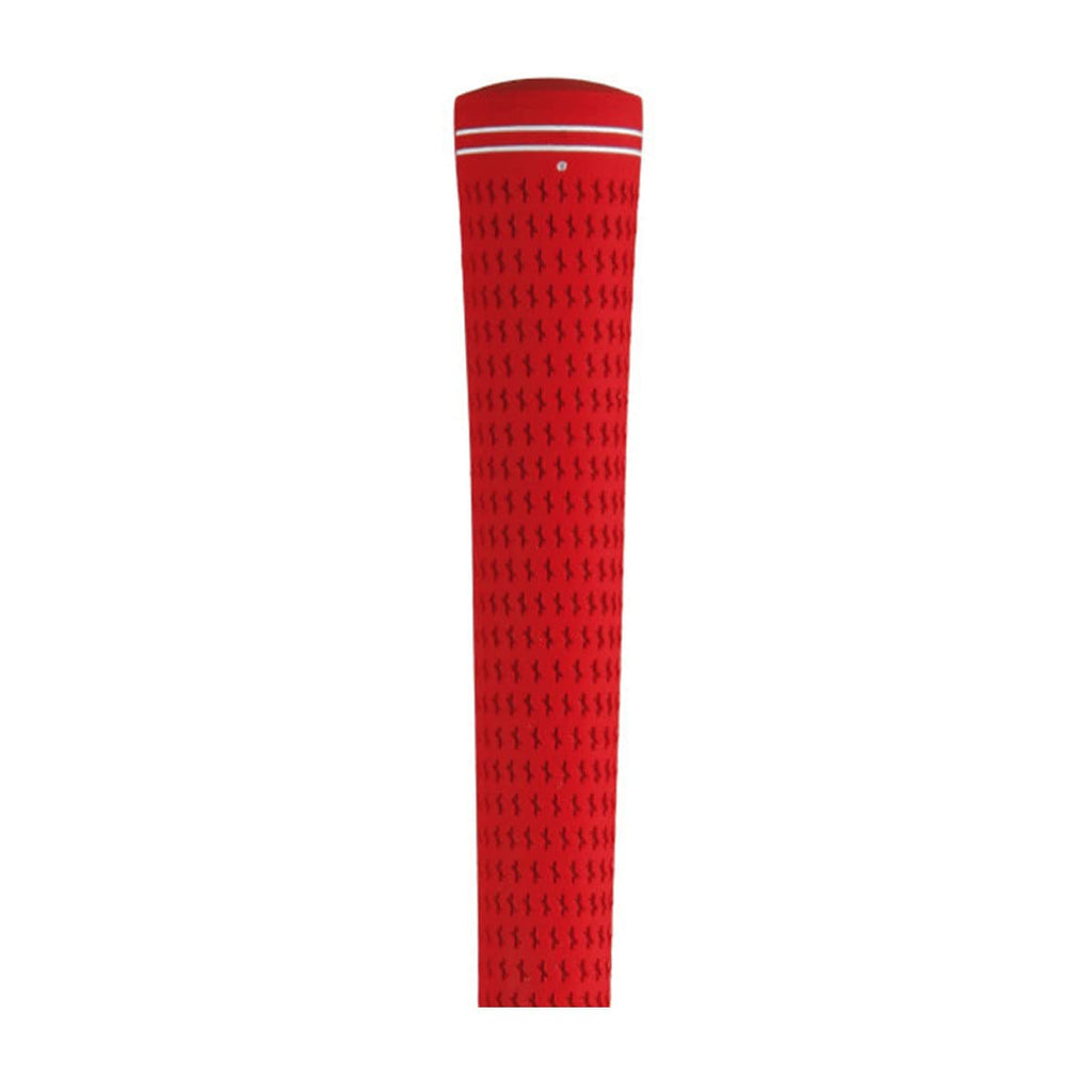 Karma Velour Red Jumbo (+1/16'') Golf Grips (9 Pack)