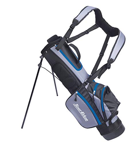 Tour Edge Hl-J Junior Complete Golf Set With Bag (Left Hand, Graphite, 1 Putter, 3 Irons, 1 Hybrid, 1 Fairway, 1 Driver 11-14 Yr
