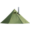 Preself 2 Person Lightweight Tipi Hot Tent Model T1 Size Medium Teepee Tents For Family Team Outdoor Backpacking Camping Hiking 