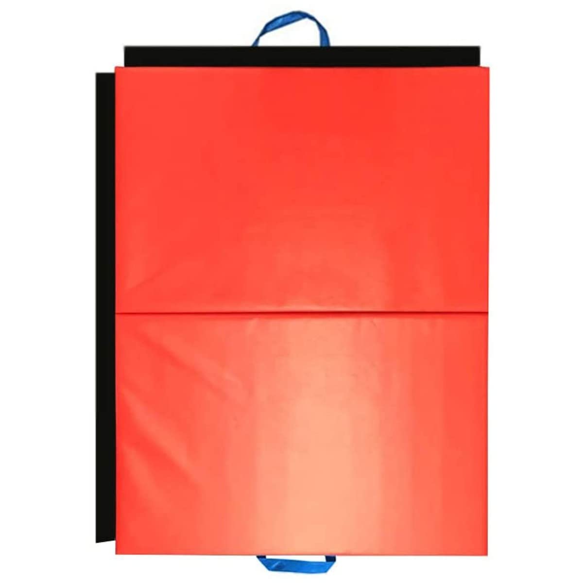 6 L X 4 W Folding Gym Mat - 2'' Thick Cushion - Tri-Fold Reversible Blue/Red - For Gymnastics, Exercise, Tumbling And Inflatable