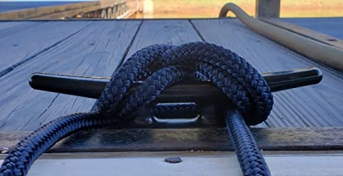 Mizugiwa Nylon Boat Cleats Dock Cleats Black 8 Inch Boat Ties,Kayak Rope Tie Cleat,Rope Cleat,Kayak Cleat For Boat Docks,Kayaks,
