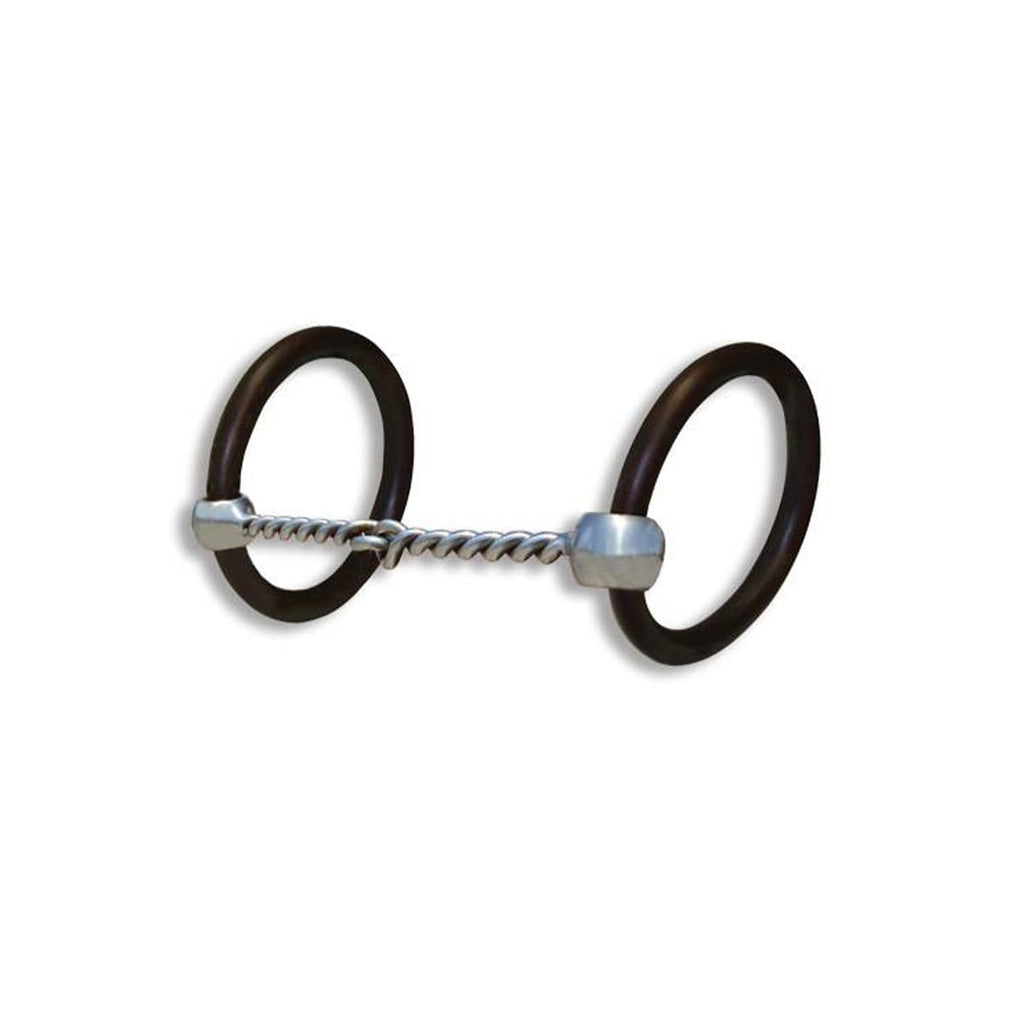The Bob Avila Collection By Professionals Choice Equine O-Ring Sweet Iron Twist Mouth Snaffle Bit