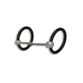 The Bob Avila Collection By Professionals Choice Equine O-Ring Sweet Iron Twist Mouth Snaffle Bit