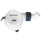 Attwood 4760-4 Heavy Duty 2,000 Gph Fully Submersible Boat Bilge Pump, White Finish