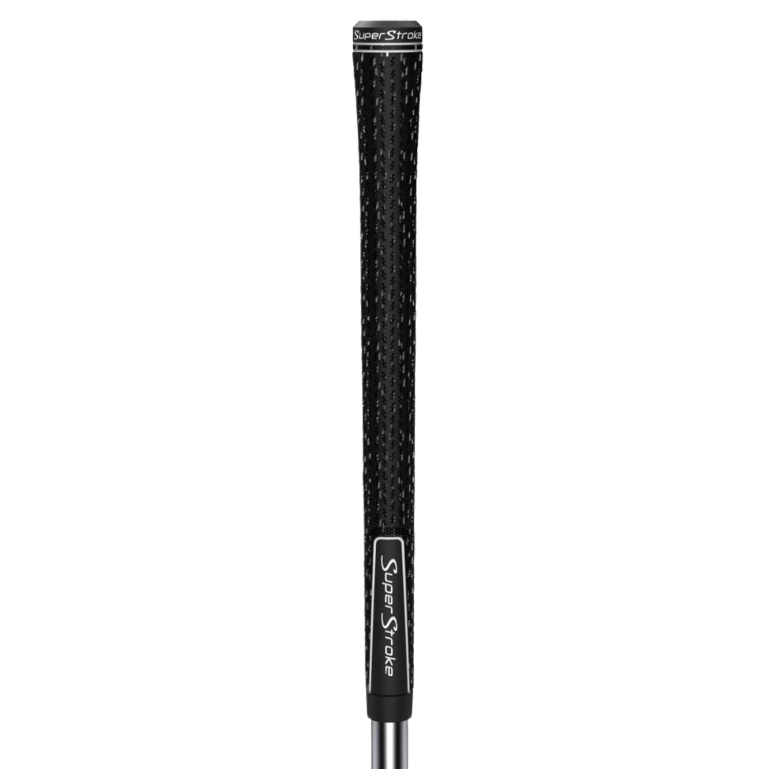 SuperStroke Crossline 2.0 Full Cord Standard Golf Club Grips, .60 Round, Choice for Control and Confidence, Black
