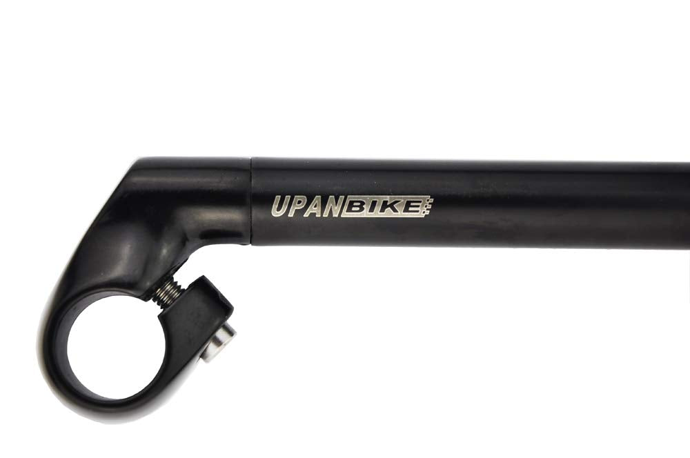 Upanbike 25.4Mm Bike Handlebar Stem 22.2Mm Bicycle Stem Gooseneck Shape 40Mm 80Mm Stem Length 150Mm 180Mm 220Mm For Mountain Bik