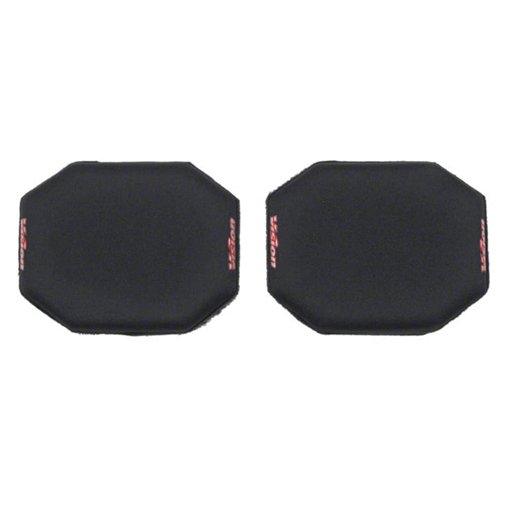 Vision Deluxe Thick Pads - Includes Hook & Loop Black
