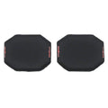 Vision Deluxe Thick Pads - Includes Hook & Loop Black