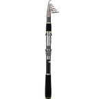 Plusinno Telescopic Fishing Pole Spinning Rod Carbon Fiber Travel Rod For Saltwater & Freshwater Fishing 2.7M 8.86Ft