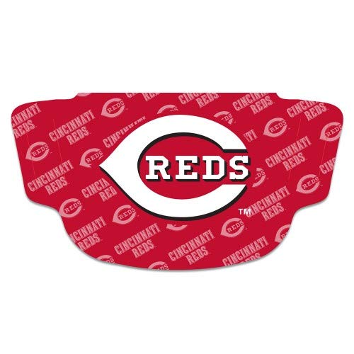Mlb Cincinnati Reds Unisex Fan Gear Face Mask, Team Colors, One Size
