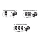 Marinco 2-Wire Connectpro Trolling Motor Receptacle, 12Vbrs2
