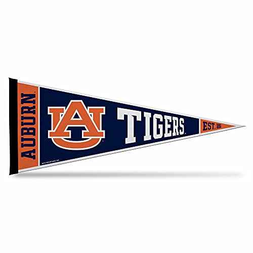 Rico Industries Ncaa Auburn Tigers Exclusive 12'' X 30'' Felt Wall D  Cor Pennant - Great For Home/Bed Room/Man Cave D  Cor