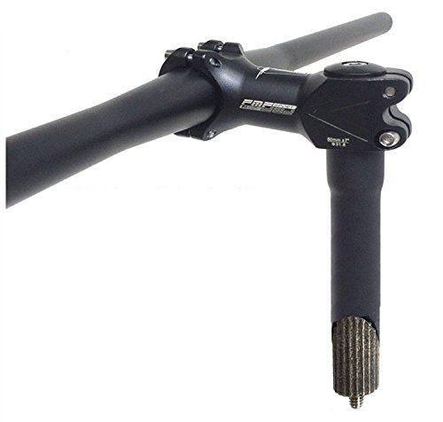 Upanbike Road Mountain Bike Bicycle Stem Riser Adapter 1 1/8'' 150Mm*F22.2Mm Black