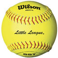 WILSON Little League Leather Polycore Softballs 1 Dozen