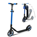 Crazy Skates Foldable Kick Scooter - Kick Scooters for Adults, Teens and Kids with Carrying Strap - Fast Folding, Adjustable Han