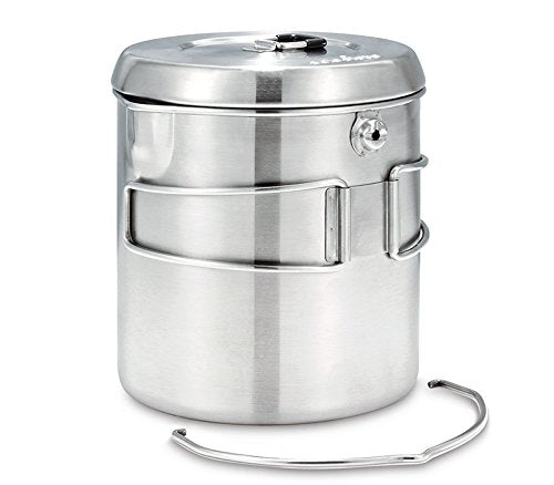 Solo Stove Pot 1800 Stainless Steel Companion Pot Great Cookware For Backpacking Camping Survival Backpacking Kitchen And Cookin