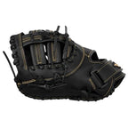 Mizuno GXF50FP MVP Prime Fastpitch Softball First Base Mitts, 13, Left Hand Throw, Worn on Right Hand, Black