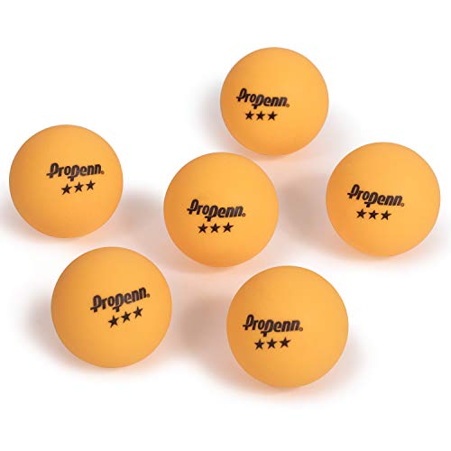 Eastpoint Sports Penn Competition Grade 3-Star Table Tennis Balls - 40Mm - 6 Pack