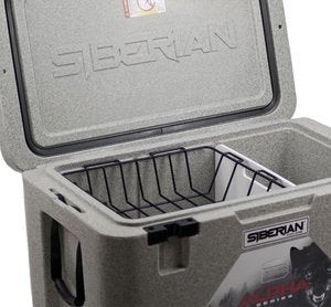Siberian Coolers Alpha Pro Series 85 Quart In White Bear Resistant Includes Accessories