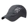 Venzina Quick Dry Sport Sun Hat Uv Protection Breathable Mesh Panel Grey