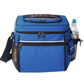 Blue - 24-Pack Camping Cooler With Easy Access Pocket