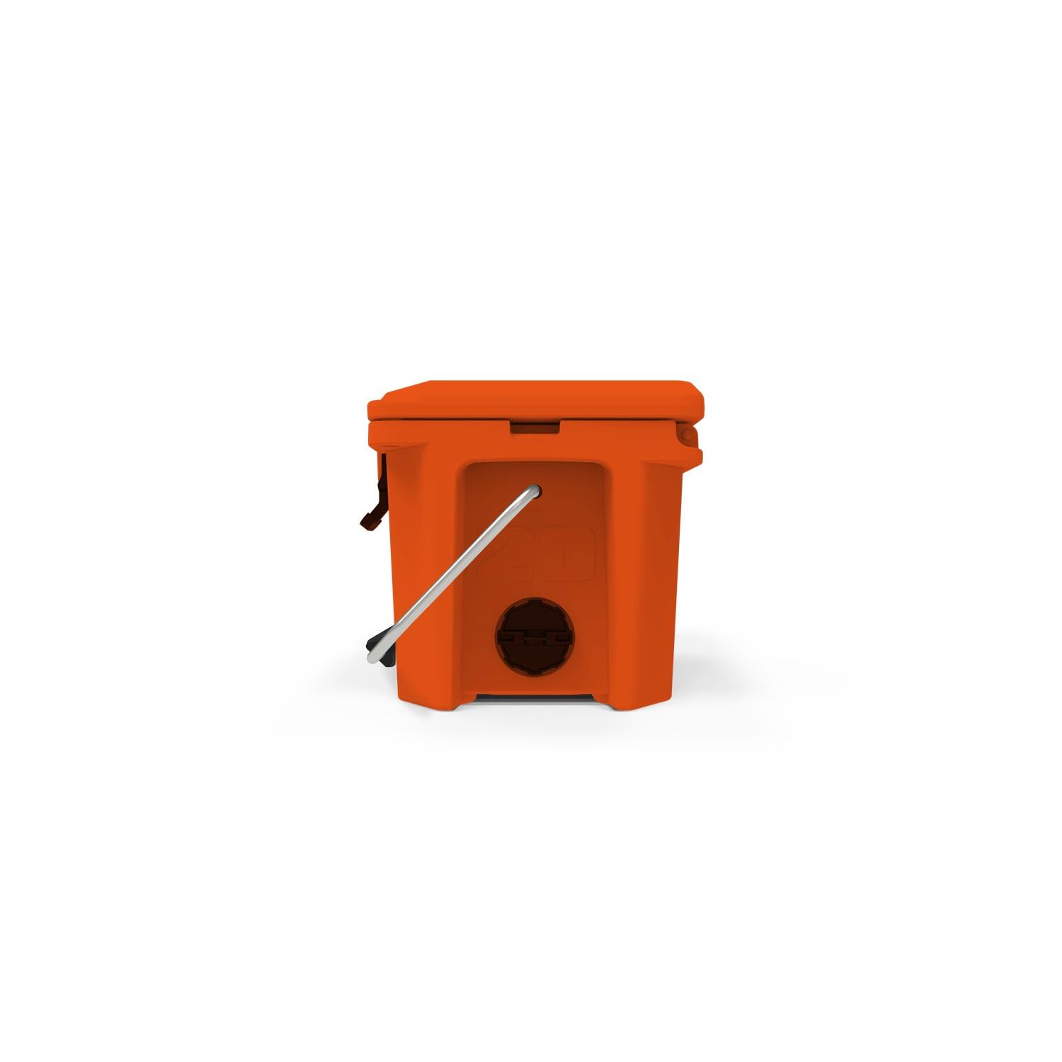 Grizzly 20 Cooler | 20 Qt Ice Chest Durable Rotomolded Insulated | Made In Usa | Warranty For Life | For Beach Boat Camping Fish