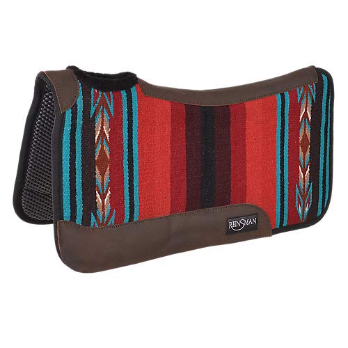 Reinsman Circle Y Saddle Pads, Tacky Woven Contour 31x32 (277-HJ7-RDT)